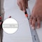 Kapro 306 Aluminum Ruler w/Conversion Tables-1/16 & mm 12" 306-12 - alternate 2